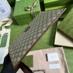 Replica Gucci Ophidia Clutch Brown - high-end replica designer purse