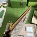 Replica Gucci Ophidia Clutch Brown - top-grade luxury bag dupe