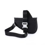 Replica Dior Saddle Bag Black Calfskin - high-quality designer bag dupe