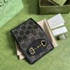 Replica Gucci Horsebit 1955 Wallet Black - elite factory replica handbag