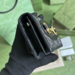 Replica Gucci Horsebit 1955 Wallet Black - high-end replica designer purse