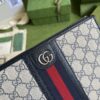 Fake Gucci Ophidia Web Clutch Blue - ultra-realistic fake purse