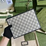 Replica Gucci Ophidia Web Clutch Blue