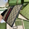 Fake Gucci Ophidia Web Clutch Blue - top-grade luxury bag dupe