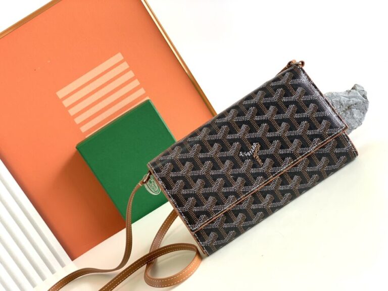 Replica Goyard Varenne Continental Wallet Brown - affordable designer bags