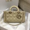 Fake Dior Lady D – Joy Large Bag Caramel - best quality fake designer bag