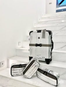 Rimowa & Moncler Suitcase - high-end replica designer purse