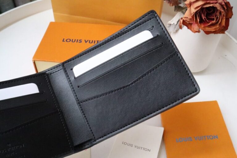 Louis Vuitton Slender Wallet Full Black - Image 3