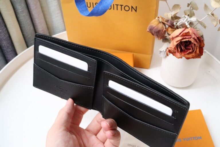Louis Vuitton Slender Wallet Full Black - Image 8