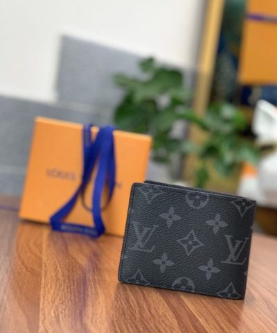 Louis Vuitton Slender Wallet Black - top-grade luxury bag dupe