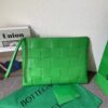 Fake Bottega Veneta Cassette Clutch Green - 1:1 premium replica handbag