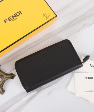 Replica Fendi Yellow Eyes Wallet - elite factory replica handbag