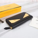 Replica Fendi Yellow Eyes Wallet - 1:1 premium replica handbag