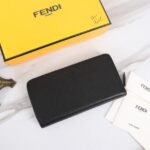 Replica Fendi Grey Eyes Wallet - top-grade luxury bag dupe