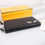 Replica Fendi Grey Eyes Wallet - high-end replica designer purse