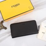 Replica Fendi Black Eyes Wallet