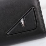 Replica Fendi Black Eyes Wallet