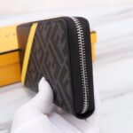 Replica Fendi Ff Black Wallet