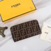 Replica Fendi Ff Brown Wallet - affordable luxury replica bag