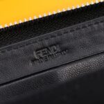 Replica Fendi Ff Brown Wallet