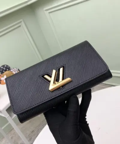 Louis Vuitton Twist Wallet Black - premium superclone handbag