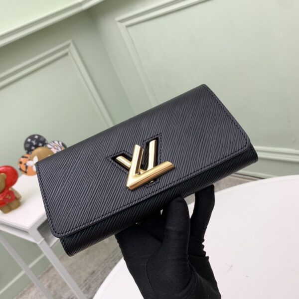 Louis Vuitton Twist Wallet Black - Image 2