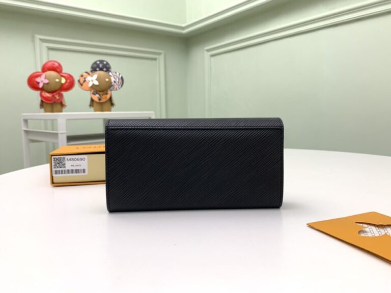 Louis Vuitton Twist Wallet Black - Image 4