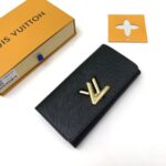 Louis Vuitton Twist Wallet Black - 1:1 premium replica handbag
