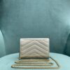 Yves Saint Laurent Chain Wallet White - best quality fake designer bag