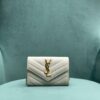 Yves Saint Laurent Chain Wallet White - designer handbag clone