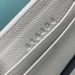 Yves Saint Laurent Chain Wallet White - elite factory replica handbag