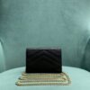Yves Saint Laurent Chain Wallet Black - best quality fake designer bag
