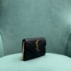 Yves Saint Laurent Chain Wallet Black - elite factory replica handbag