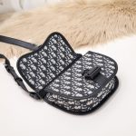 Replica Dior Mini Gallop Bag With Strap White Canvas - 1:1 premium replica handbag