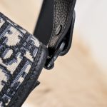 Replica Dior Mini Gallop Bag With Strap White Canvas