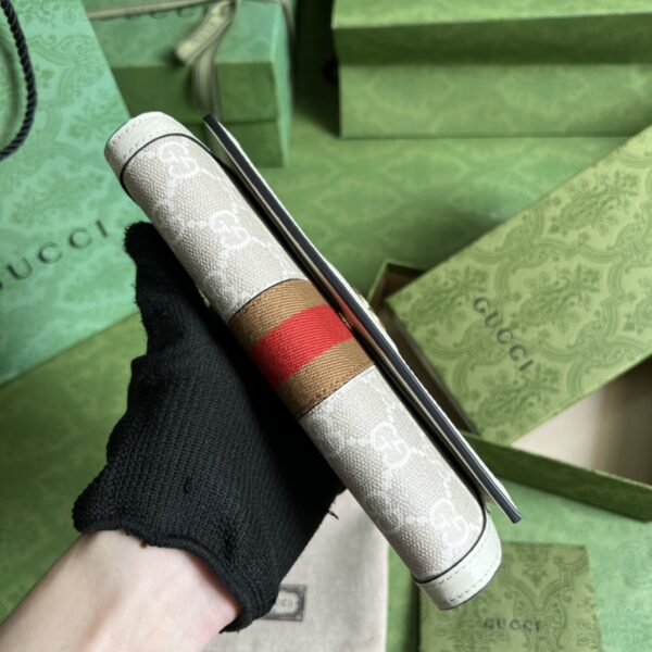 Gucci  Ophidia Long Wallet White - Image 9