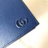 Fake Gucci Marmont Wallet Blue - top-grade luxury bag dupe