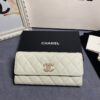 Chanel Long Vertical Wallet - top-grade luxury bag dupe