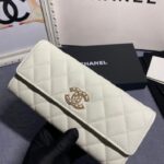 Chanel Long Vertical Wallet - top-grade luxury bag dupe