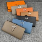 Replica Hermès Zipper Vertical Wallet - high-end replica designer purse