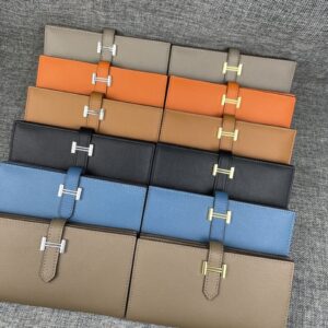 Replica Hermès Zipper Vertical Wallet - high-end replica designer purse