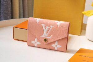 Louis Vuitton Victorine Wallet Pink - high-end replica designer purse
