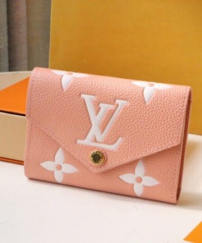 Louis Vuitton Victorine Wallet Pink - high-end replica designer purse