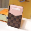 Louis Vuitton Card Holder Recto Verso Grid Brown - best quality fake designer bag
