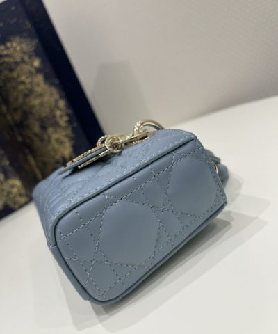 Fake Dior Lady D – Joy Mini Bag Blue - 1:1 premium replica handbag