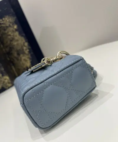 Fake Dior Lady D – Joy Mini Bag Blue - 1:1 premium replica handbag