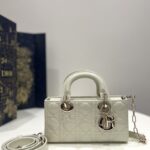 Replica Dior Lady D – Joy Bag White Patent - elite factory replica handbag