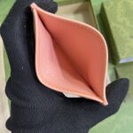 Réplica del tarjetero Gucci Marmont rosa