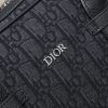 Replica Dior Oblique Briefcase Black - best quality fake designer bag