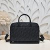 Replica Dior Oblique Briefcase Black - ultra-realistic fake purse